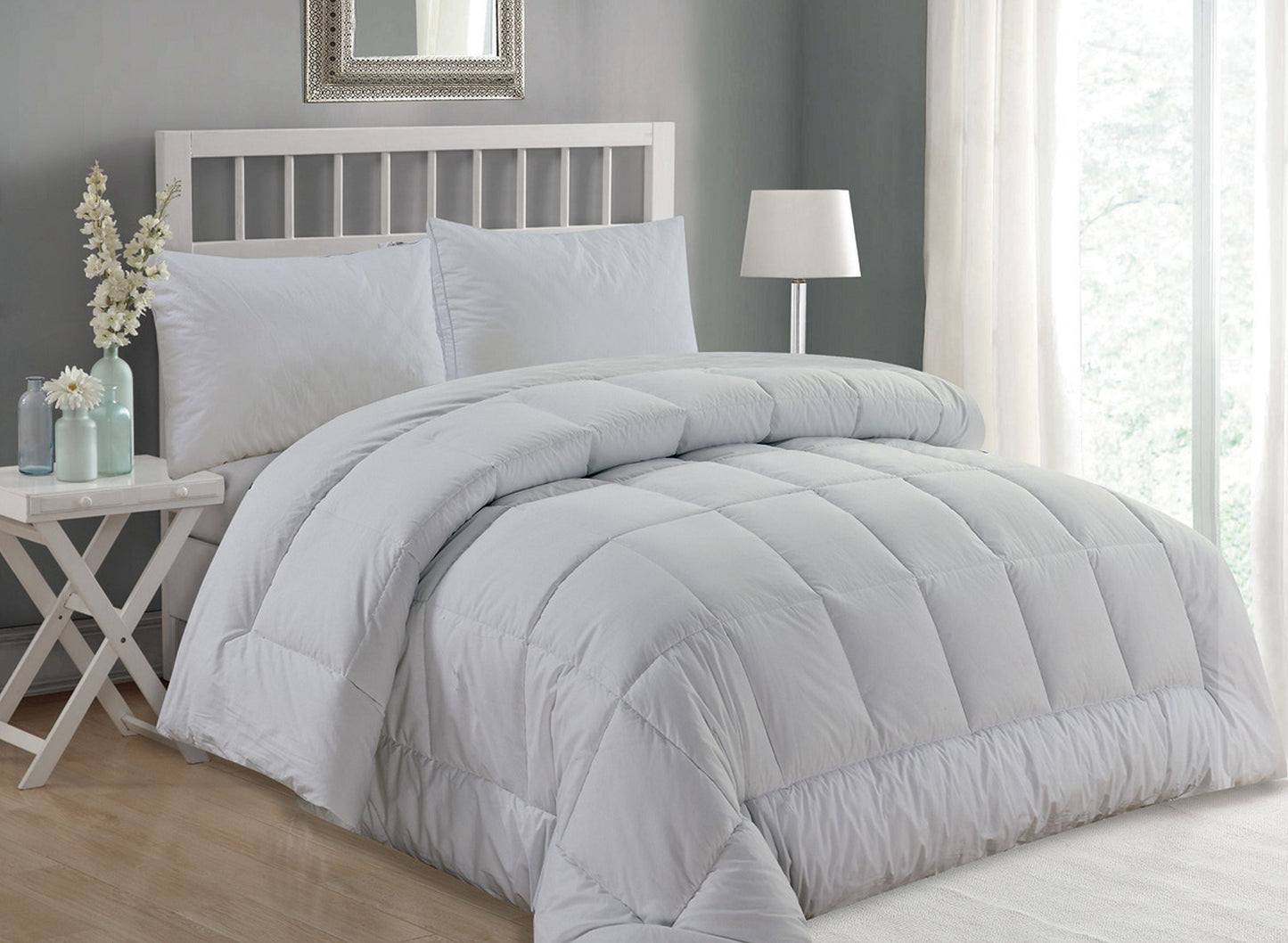 Mocassi Cotton Comforter - 1200 Series Down Alternative
