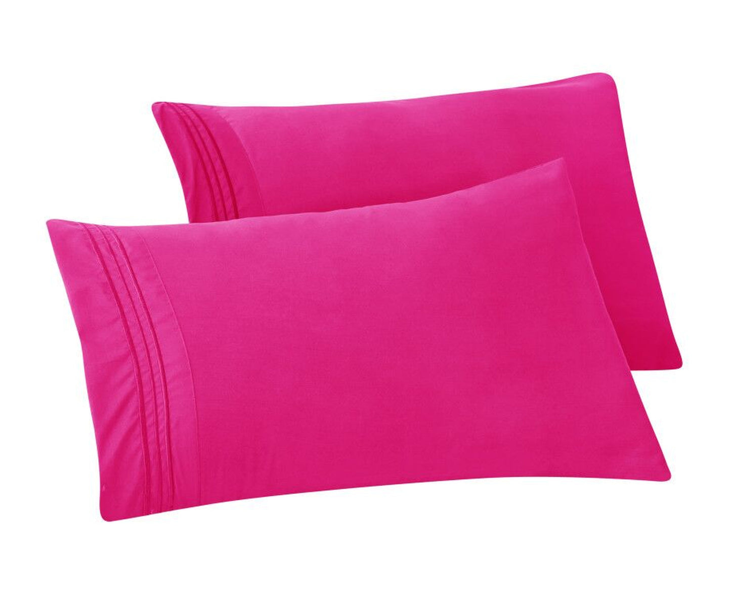 Mocassi 1500 Series 2-Piece 3 Line Pillowcase Set