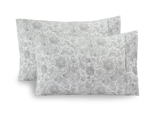 Mocassi 1500 Series 2- Pieces Paisley Pattern Pillowcase Set