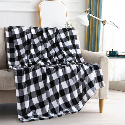 Mocassi Plush All Season Lightweight Throw Blanket - 50 x 60 inches