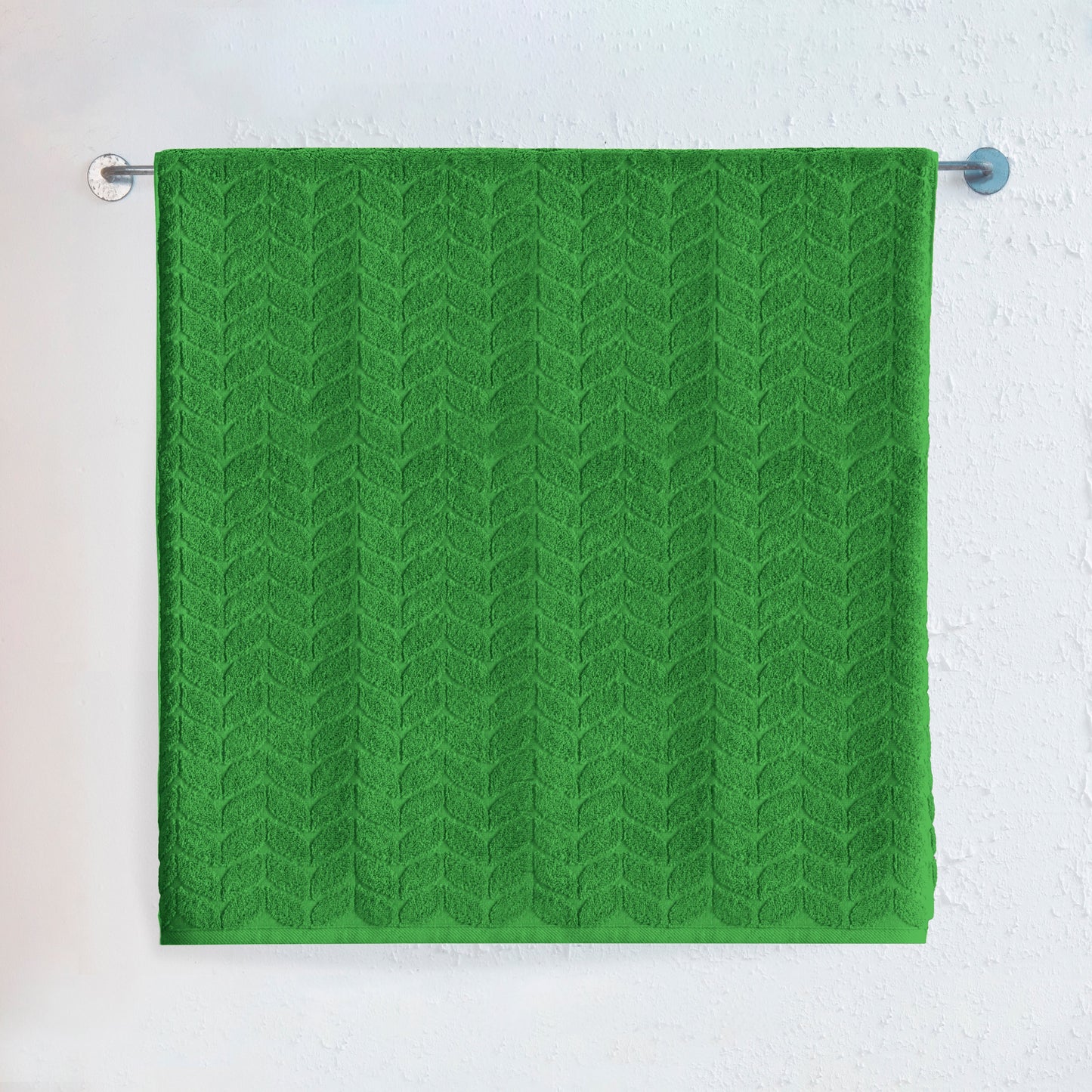 Mocassi 1-Piece Premium Turkish Cotton Braided Jumbo Towel, 35x 70 inch