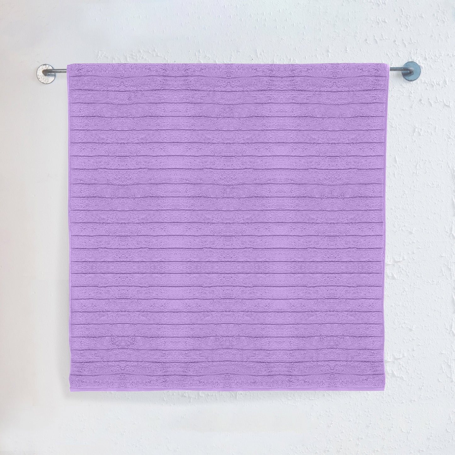 Mocassi 1-Piece Premium Turkish Cotton Corduroy Stripe Jumbo Towel, 35x 70 inch