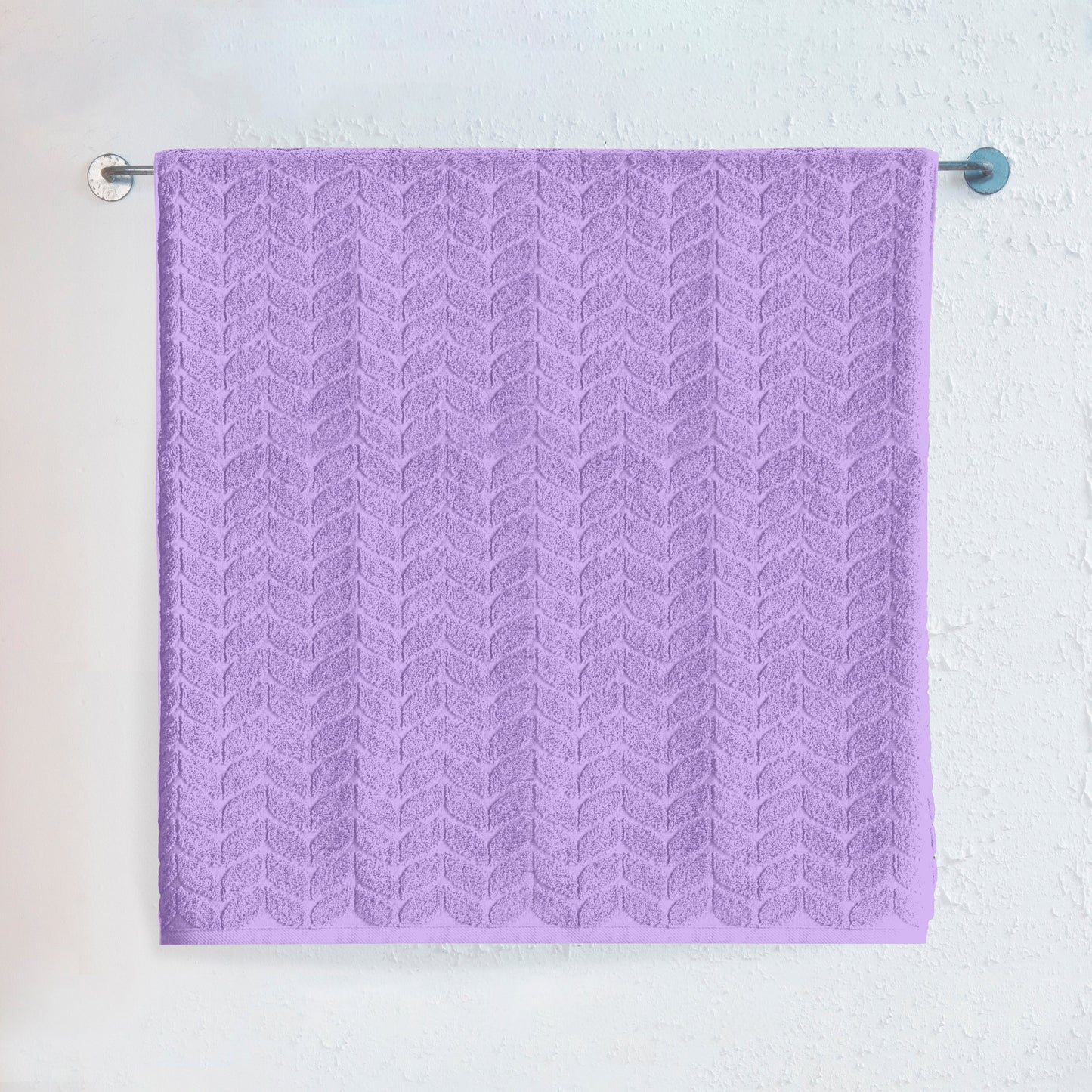 Mocassi 1-Piece Premium Turkish Cotton Braided Jumbo Towel, 35x 70 inch