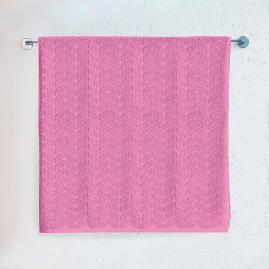 Mocassi 1-Piece Premium Turkish Cotton Braided Jumbo Towel, 35x 70 inch