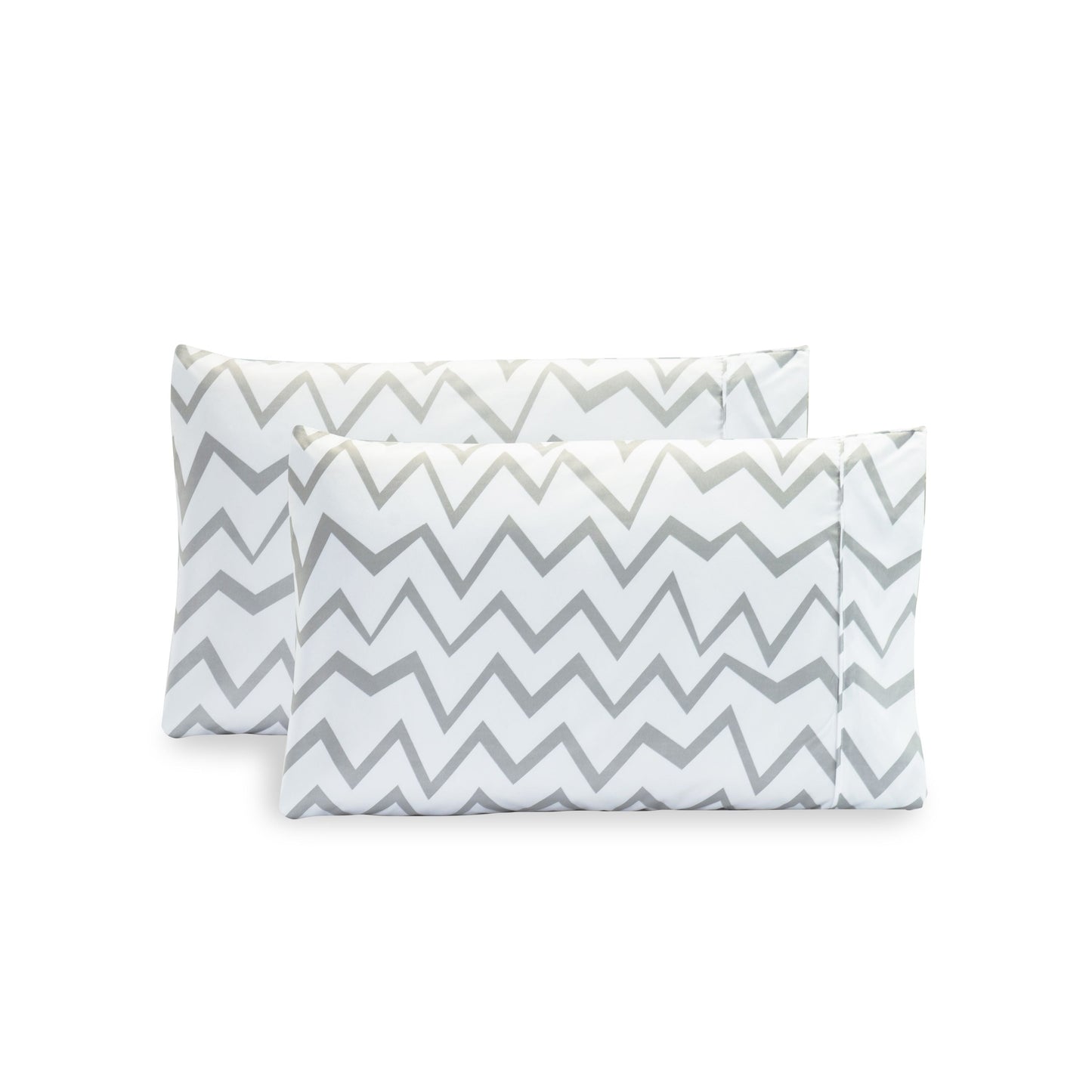 Mocassi 1500 Series 2-Pieces Chevron Pattern Pillowcase Set