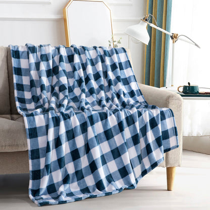 Mocassi Plush All Season Lightweight Throw Blanket - 50 x 60 inches