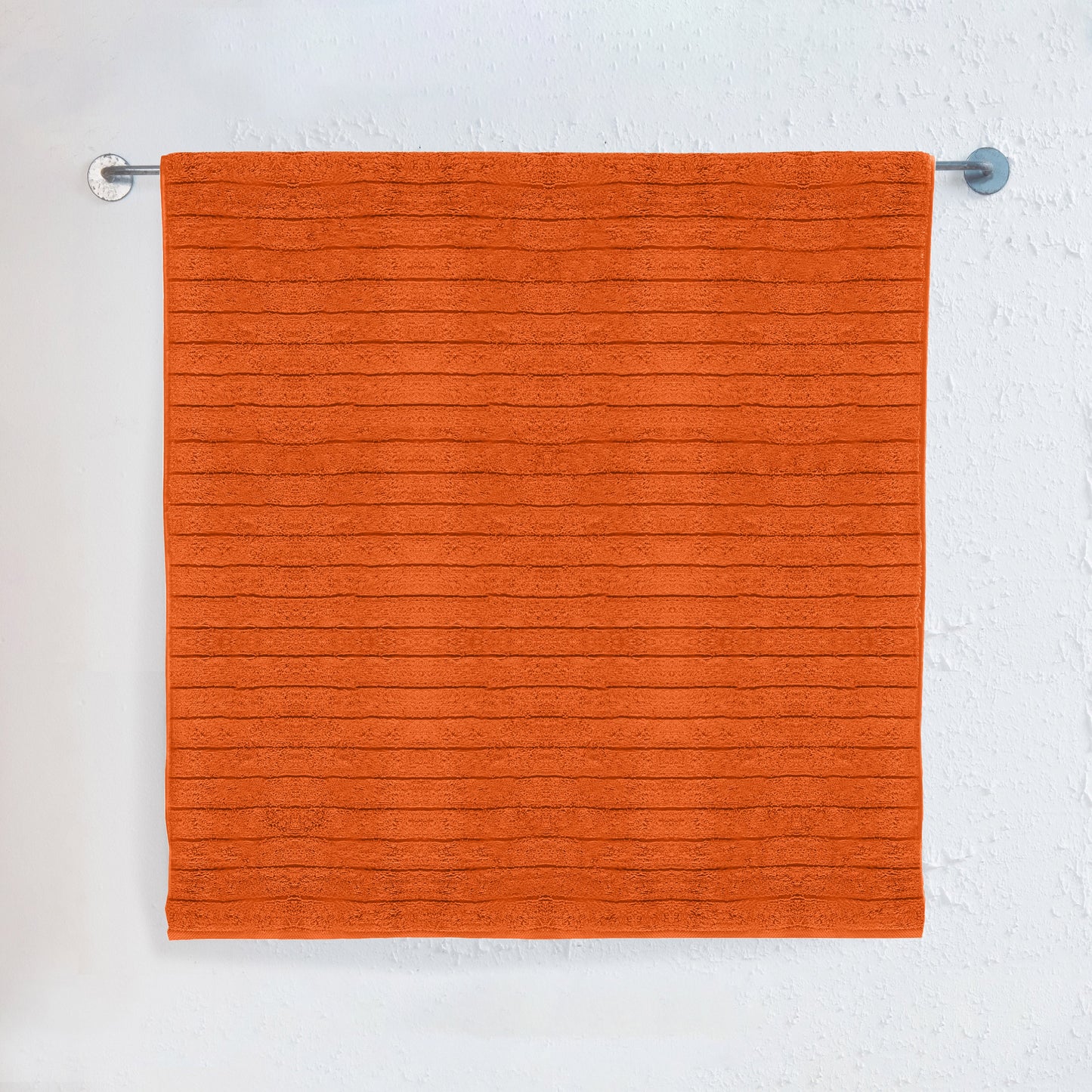 Mocassi 1-Piece Premium Turkish Cotton Corduroy Stripe Jumbo Towel, 35x 70 inch