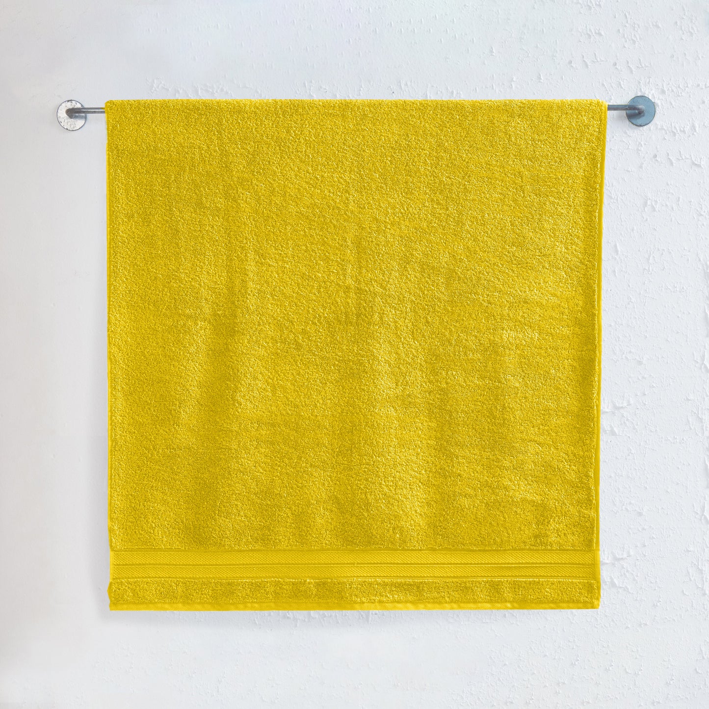 Mocassi 1 Piece Premium Turkish Cotton Three Line Popcorn Jumbo Towel, 35x 70 inch