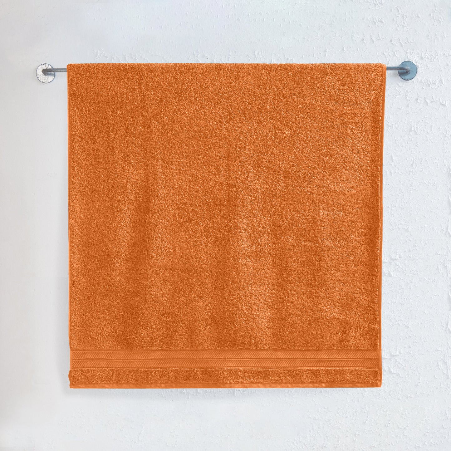 Mocassi 1 Piece Premium Turkish Cotton Three Line Popcorn Jumbo Towel, 35x 70 inch