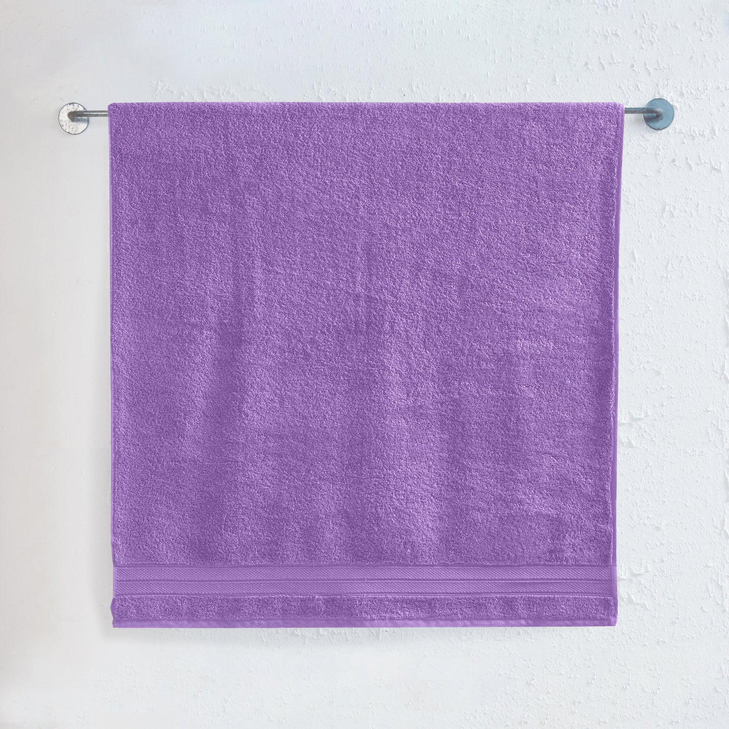 Mocassi 1 Piece Premium Turkish Cotton Three Line Popcorn Jumbo Towel, 35x 70 inch