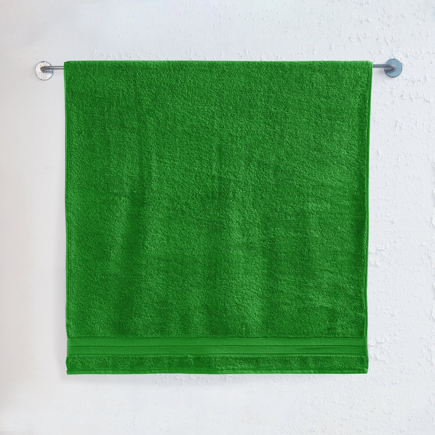 Mocassi 1 Piece Premium Turkish Cotton Three Line Popcorn Jumbo Towel, 35x 70 inch