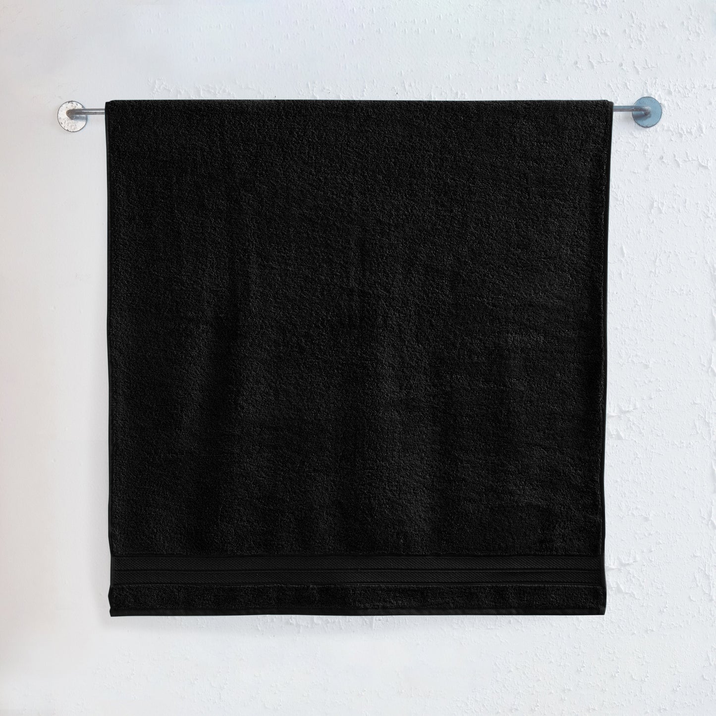 Mocassi 1 Piece Premium Turkish Cotton Three Line Popcorn Jumbo Towel, 35x 70 inch