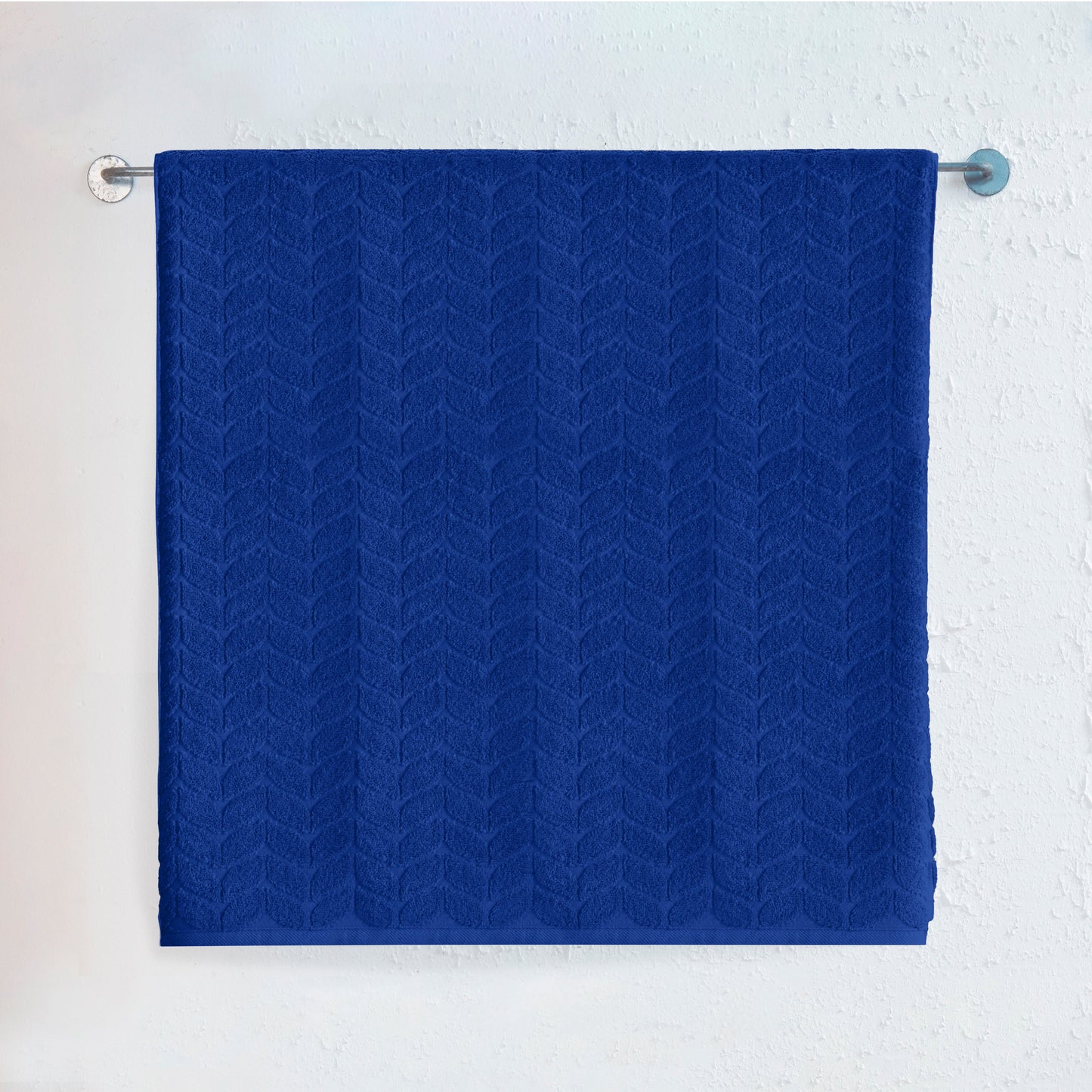 Mocassi 1-Piece Premium Turkish Cotton Braided Jumbo Towel, 35x 70 inch