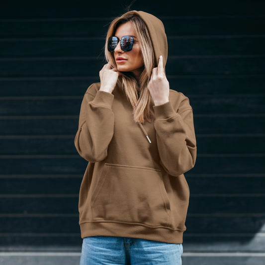Mocassi Women Casual Cotton Hoodie
