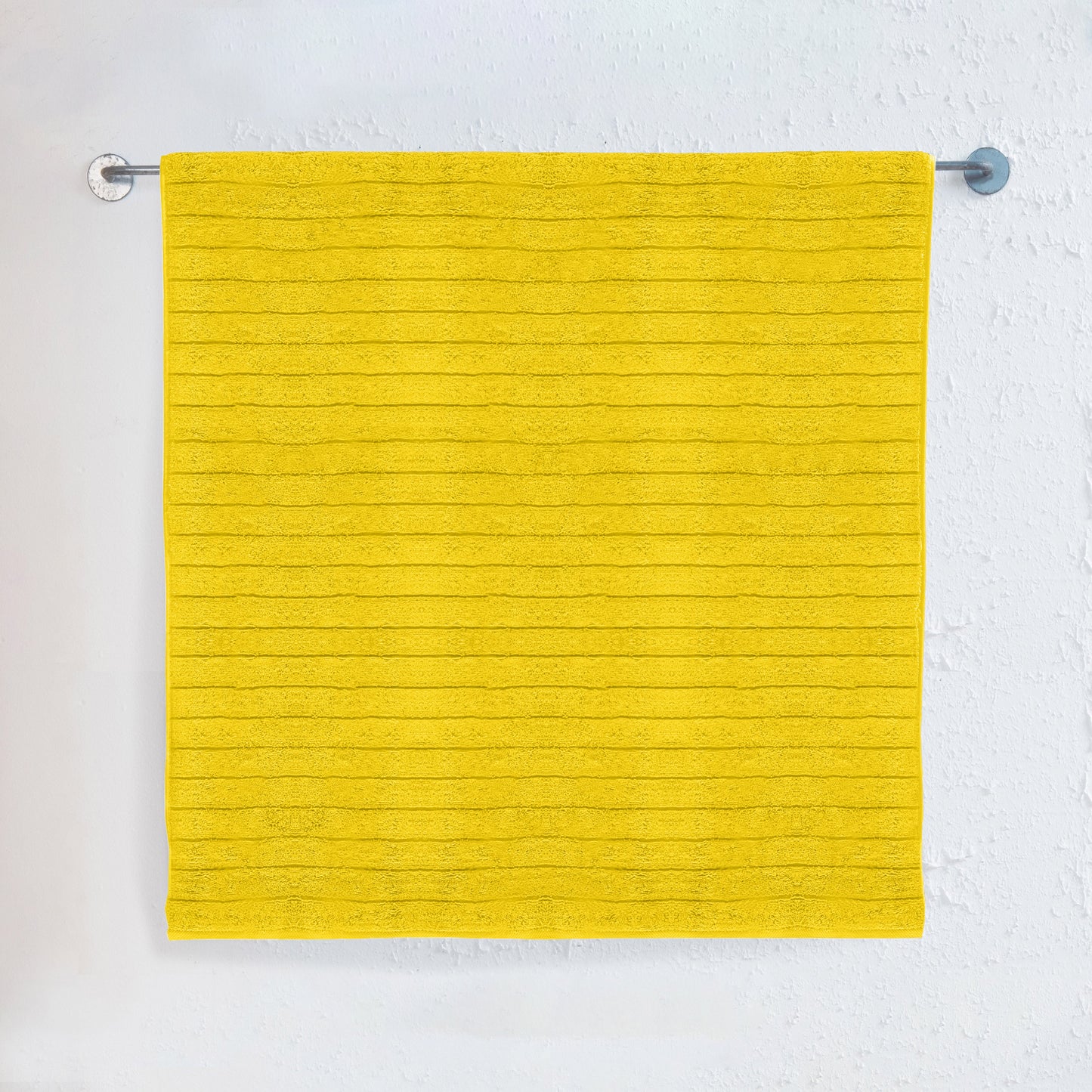 Mocassi 1-Piece Premium Turkish Cotton Corduroy Stripe Jumbo Towel, 35x 70 inch