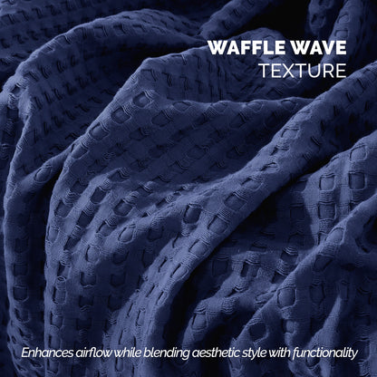 Mocassi Cotton Waffle Blanket
