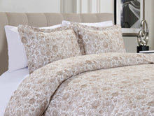 Load image into Gallery viewer, 3-Piece  Paisley Pattern Duvet Cover Set - Comforter Cover with Button Closure
